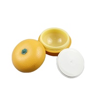 30G Oranje Fruitvormige Container Lege Plastic Cosmetische Pot