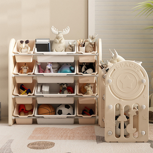 Baby Kindergarten Bedroom Furniture Set Plastic Clothes <strong>Toy</strong> Storage <strong>Organizer</strong> <strong>Kids</strong>' Cabinets - Product Image 5