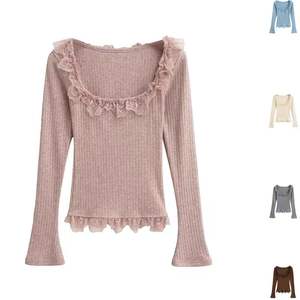 Camiseta Sexy sin Tirantes con Mangas Anchas para Mujer Runwaylover - Product Image 1