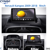 CYNAVI Renault KANGOO 9'' 2009-2018 Navigation GPS Android Auto Autoradio avec WiFi pour écran RGB Android OS