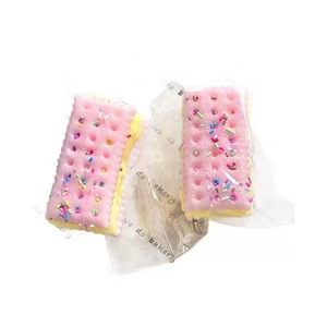 Novelty Sandwich Biscuits Squishy Toy PU Rubber Simulation Foods Slow <b>Rebound</b> Squeezing Soft Relief Pressure MXL 14 Years Unisex - Product Image 6