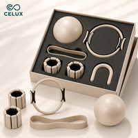 Kit de Pilates et de Yoga Portable Complet pour Toutes les Catégories – Poids Ajustables et Flexibles – Entraînement Polyvalent Yoga & Musculation