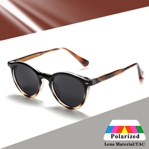 HBK Unisex Sunglasses New <strong>Korean</strong> Style Pink PC Frame TAC Polarized Lenses Men and Women's Sun <strong>Glasses</strong> - Product Image 2