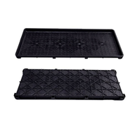 Vente en gros PP plastique dur Durable plateau de semis de riz 7in/9in pour le jardinage et le riz transplanter