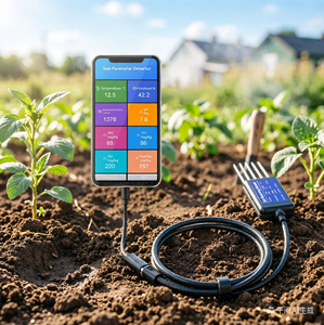 Analyseur de sol intelligent XMT TR300 Modèle 2026 8-en-1 Sortie RS485 <span class=keywords><strong>Mesure</strong></span> NPK/pH/EC/Salinité/<span class=keywords><strong>Humidité</strong></span>/Température Qualité industrielle - Product Image 5