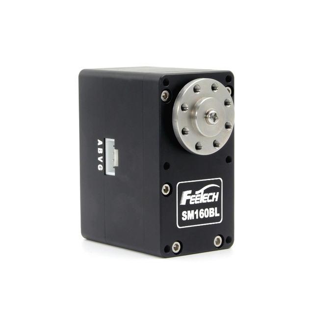 Feetech SM160BL 24V 160kg High Torque Long Life Brushless Motor RS485 Serial Servo 360° Magnetic Encoder for Robot Arm RC Hobby