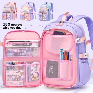 Nueva <span class=keywords><strong>mochila</strong></span> escolar multifuncional de gran capacidad, ligera, impermeable, bonita, para niñas, al por mayor, <span class=keywords><strong>mochila</strong></span> escolar - Product Image 2