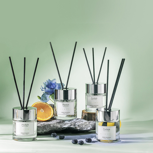 น้ำหอมระเหย100Ml Reed Diffuser Home OEM เครื่องรีเฟรชในร่มสำหรับน้ำหอมตกแต่งบ้าน - Product Image 2