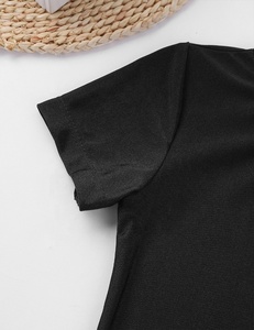 Body da Ginnastica per Bambini e Ragazzi 4-<span class=keywords><strong>14</strong></span> <span class=keywords><strong>Anni</strong></span>, Maniche Corte, per Danza e Ginnastica, Tuta Intera, <span class=keywords><strong>Abbigliamento</strong></span> da Ginnastica - Product Image 3