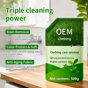 Detersivo Liquido Ecologico per Bucato, Fragranza Naturale, Rimozione Macchie Vegetali, Detersivo Liquido per Bucato in Confezione Grande - Product Image 1