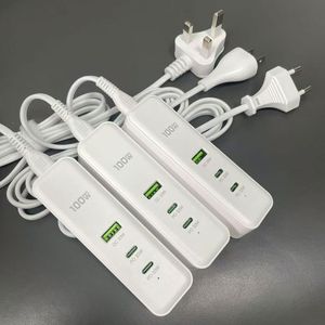 100W PD Port Super Fast <b>Charging</b> Rack Charger Anti-Static Power Socket Extension Cord for Mobile Phone <b>Charging</b> Socket - Product Image 4