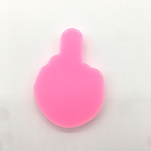 Porte-clés en silicone en forme de main <span class=keywords><strong>avec</strong></span> inscription « YS Love », <span class=keywords><strong>avec</strong></span> <span class=keywords><strong>trou</strong></span>, pour la fabrication de bonbons, de desserts, de pâte à sucre, de moules à glace - Product Image 6
