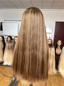 SHY Hair 2025 de alta calidad HD Lace Top Kosher PELUCAS CABELLO europeo Natural nudos individuales 5,0 pelucas Judías - Product Image 6