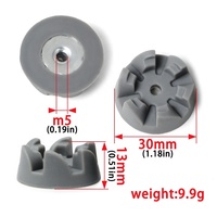 Engrenages de transmission en silicone pour mélangeur, coupleur de mélangeur de cuisine commerciale, pièces en gros pour centrifugeuses, accessoires en silicone