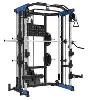 Machine Smith pour la maison, appareil de musculation fonctionnel, crossover à câbles, Panca Basic Multipower, équipement de fitness pour salle de sport