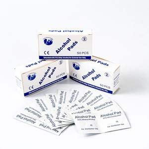 Tampons de préparation à l'alcool 75% certifiés CE <span class=keywords><strong>Lingettes</strong></span> jetables stériles pour équipement médical et tatouage - Product Image 6