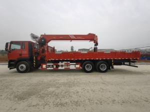 Camion-grue diesel 6x4 de 14 tonnes avec flèche hydraulique à 5 sections, camion-grue mobile à vendre, neuf - Product Image 3