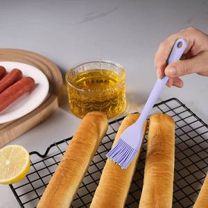 Espátula para Hornear MUYULINS, de Silicona de Grado Alimenticio, para Untar Mantequilla y Crema, y Brocha para Repostería, Utensilios de Cocina - Product Image 3