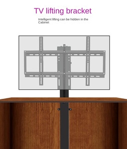 <span class=keywords><strong>Support</strong></span> de <span class=keywords><strong>plafond</strong></span> universel pour téléviseur LCD moderne en acier, à mouvement complet, électrique, télécommande, levage télescopique, <span class=keywords><strong>support</strong></span> caché, 43-50 pouces - Product Image 3