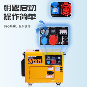 Generador Diésel Portátil de 3kW 5kW 8kW 220V Trifásico para Uso Doméstico y en Exteriores - Product Image 2