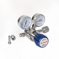 Régulateur de pression AFKLOK R31 SS316L 4500 PSI, gaz acétylène à haut débit, 1/4" NPT, système de gaz industriel, garantie 1 an