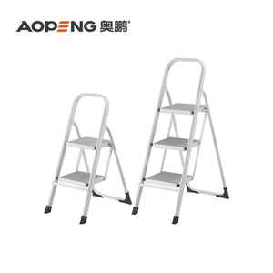 Escaleras plegables de calidad, escalera de metal para niños, taburete de escalera de acero, escalera plegable de acero, de metal, para uso en el hogar - Product Image 4