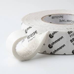 Cinta Adhesiva Acrílica Original de Alemania <span class=keywords><strong>Lohmann</strong></span> DC88101PE, Espuma de PE de 1 mm de Grosor, Doble Cara, para Unión de Molduras Interiores de Automóviles - Product Image 1