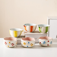 Ensemble de thé Matcha JIAHUI, bol à Matcha en céramique peint, ensemble d'accessoires pour le thé, fouet à thé, support pour Chasen, style japonais