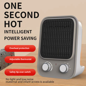 Nhà Máy Tốt Bán Ptc 1500W Máy Tính Để Bàn Dọc Đầu Lắc Nhanh Chóng Sưởi Ấm Điện Mùa Đông Ấm Hơn Phòng Di Động Nóng Với CE - Product Image 2