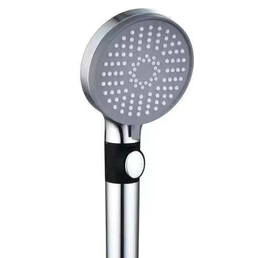 Round High Pressure Detachable Handheld Shower With Sprinkler Head Function