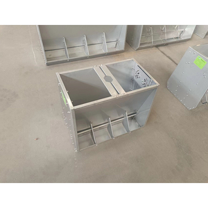 Sistema de Alimentación Automático de Acero Inoxidable Personalizado de Fábrica, Comedero Doble para Cerdos - Product Image 5