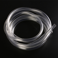 Tuyau flexible en PVC transparent résistant aux produits chimiques, tuyau en PVC transparent pour la transmission industrielle d'eau, d'huile et de gaz