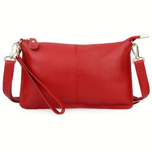 Sac à bandoulière en cuir pleine fleur pour femme, modèle 2021, vente chaude, sac messager pour femme, pochette en cuir, directement de l'usine - Product Image 4