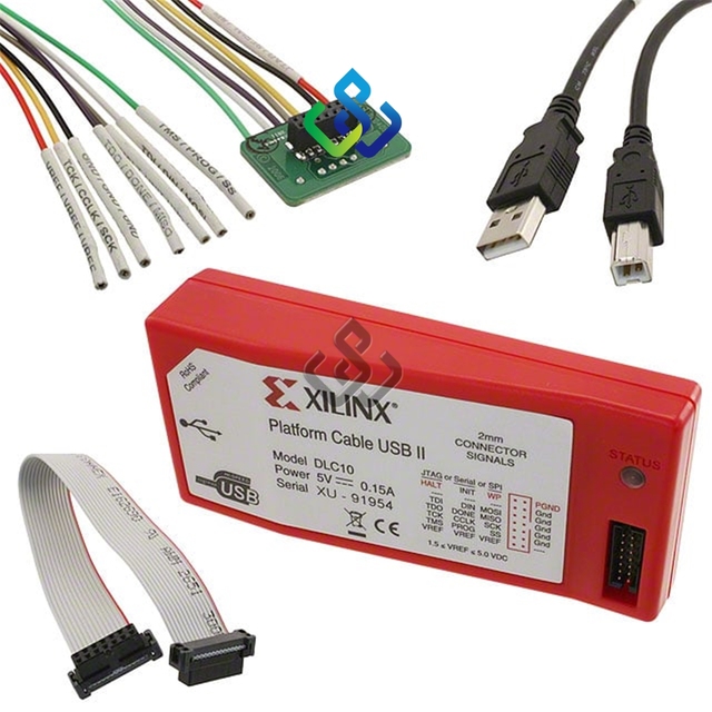 IN STOCK 100% ORIGINAL BRAND NEW PLATFORM CABLE USB II DLC10 JTAG HW-USB-II-G