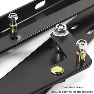 Set <span class=keywords><strong>di</strong></span> Cerniere per Letto con Contenitore, 1 Paio <span class=keywords><strong>di</strong></span> Meccanismi <span class=keywords><strong>di</strong></span> Sollevamento per Letto Resistente, Molla a Gas Pneumatica per Letto Pieghevole - Product Image 5