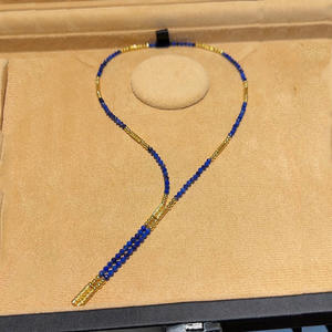 Pendentifs en <span class=keywords><strong>Lapis</strong></span> <span class=keywords><strong>Lazuli</strong></span> Naturel pour Collier, Bracelets Perlés en Argent Sterling S925 avec Breloques, Bijoux en Cristal - Product Image 1