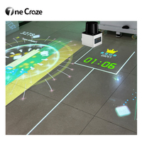 Capteur radar laser étanche 2D TOF PAVO LiDAR, scanner d'écran, système de projection interactif mural et au sol, radar laser
