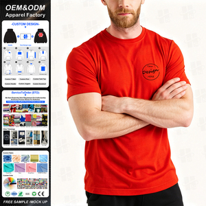 Camiseta Deportiva Personalizada al por Mayor de Alta Calidad para Hombre, con Estampado en Serigrafía, Absorbente de Humedad, de Secado Rápido, de Algodón y Poliéster - Product Image 1