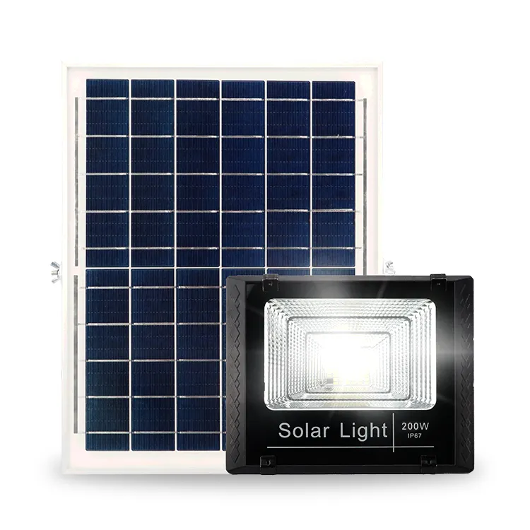 200W China Hersteller High Power High Bright Outdoor IP65 Scheinwerfer Solar LED Flutlicht