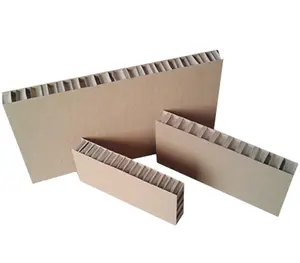 Carton noir de papier d'emballage de nid d'abeilles de prix bas