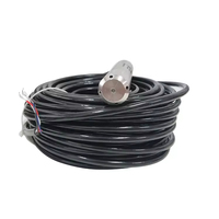 Intelligenter 0-5V 4-20mA RS485 Tauchfähiger Wassertank-Füllstandsensor CE ISO Zertifiziert 0,5% FS Genauigkeit 5m Kabel für Grundwasserpegel