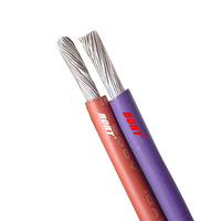 Fil de polyoléfine réticulé UL3266 AWG 24, cuivre sans halogène, 125°C, 300V, câble électrique