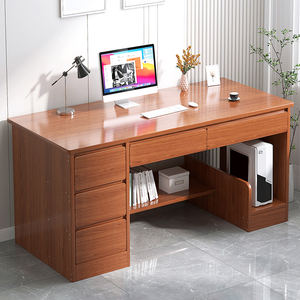 Moderne Kantoor Studiebureau Met Grote Ruimte Koelfunctie Fabriek Groothandel 3 Kleuren Opties Computertafel Met Toetsenbord Lade - Product Image 2