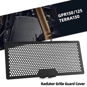 Accessoires moto GPR150 GPR125 Radiateur Garde Pour Aprilia TERRA150 <span class=keywords><strong>GPR</strong></span> TERRA <span class=keywords><strong>125</strong></span> 150 Réservoir D'eau Protecteur Grille Couverture - Product Image 4