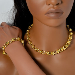 תכשיטי יוקרה מותאמים אישית תכשיטים תכשיטים 18 קראט צמיד חתונת כלה תכשיטים לנשים - Product Image 3