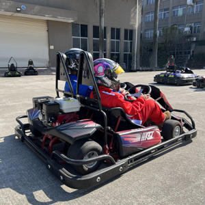 <span class=keywords><strong>200cc</strong></span> 2인승 상업용 휘발유 고카트 성인용 4행정 드리프트 카트 가솔린 고성능 후방 유압 디스크 브레이크 - Product Image 5