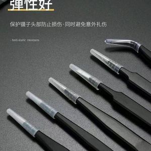 Anti Static Tweezers 6 Piece Set ESD Precision Stainless Steel Repair <b>Tools</b> - Product Image 3