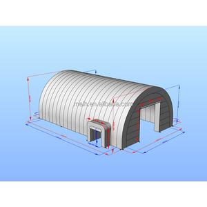 Không thấm nước di động PVC Inflatable bốn mùa hai lớp tùy chỉnh logo Đảng Lều lớn mái hiên Trắng marquee hangar cho ngoài trời - Product Image 1