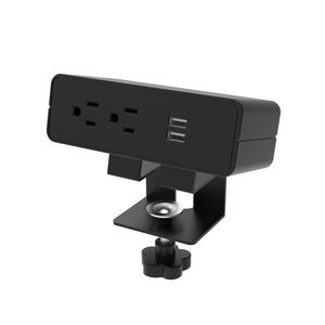 OMNI-<span class=keywords><strong>Toma</strong></span> de corriente ajustable con <span class=keywords><strong>abrazadera</strong></span>, tira de escritorio de carga USB de aluminio para oficina en casa, tira de escritorio modular rápida con puertos USB - Product Image 4