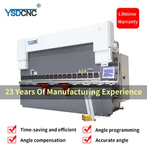 Ysdcnc Fabricante Sheet Metal Bending Machine Press Brake Da66t Cnc Press Brake prensa hidráulica brkae máquina